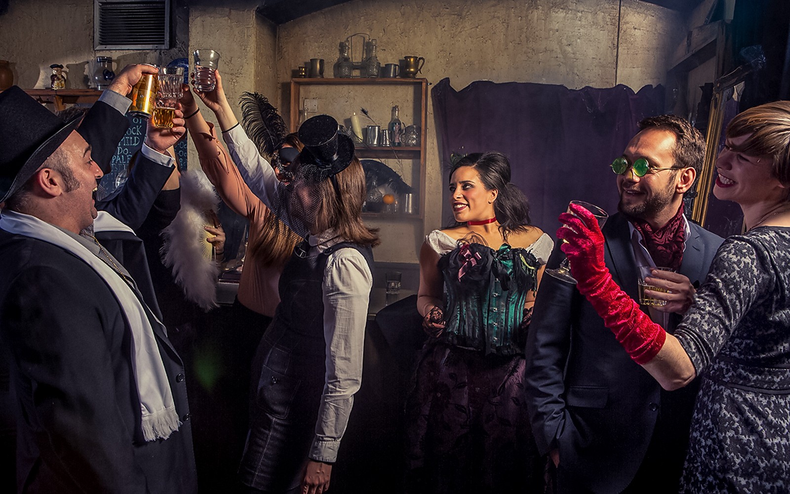 Screams & Spirits London Dungeon Tickets with Cocktail — portrait