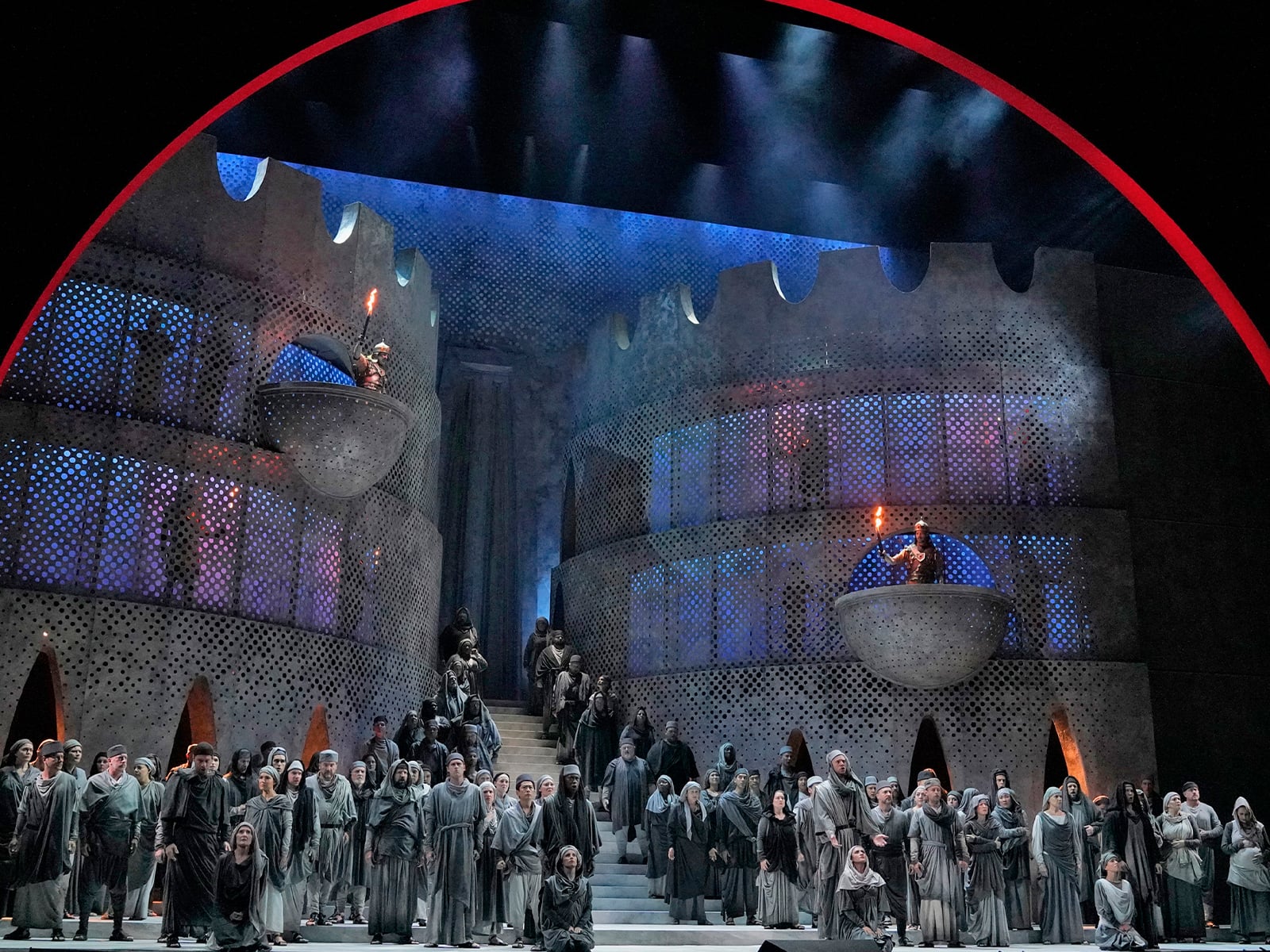 Samson et Dalila visitor view at Metropolitan Opera House