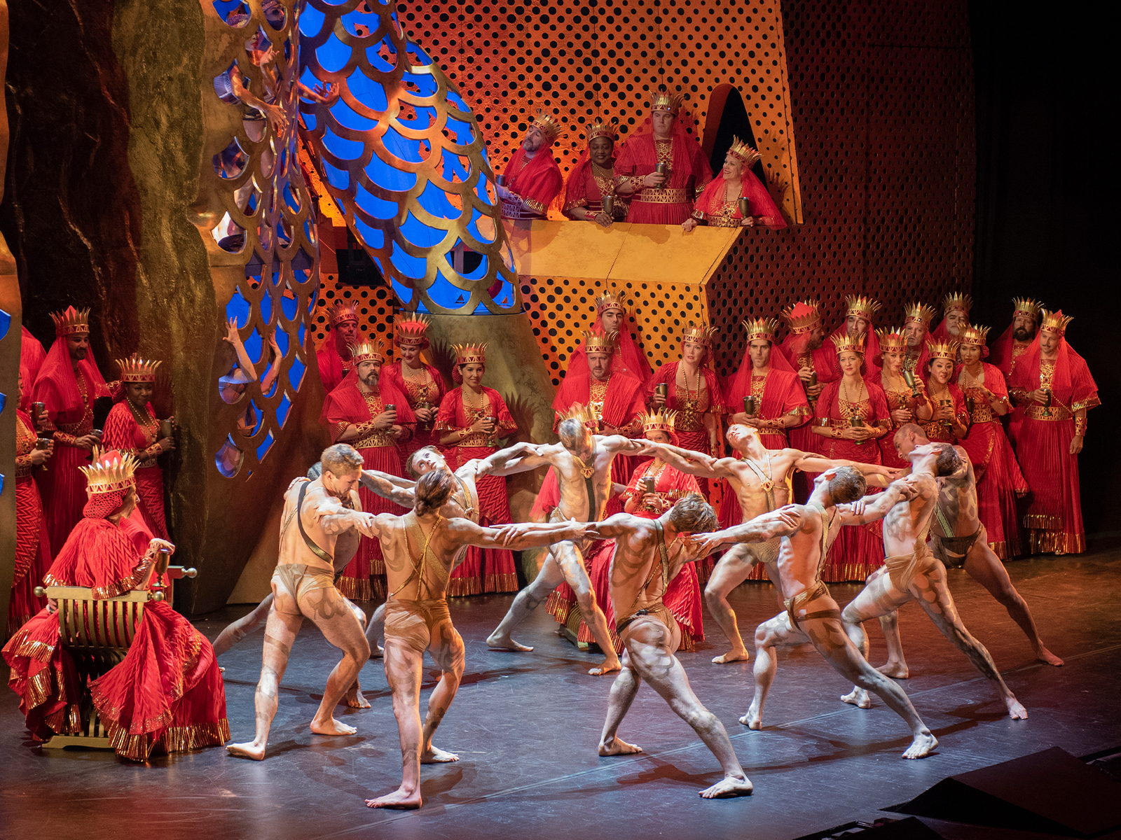 Samson et Dalila visitor view at Metropolitan Opera House