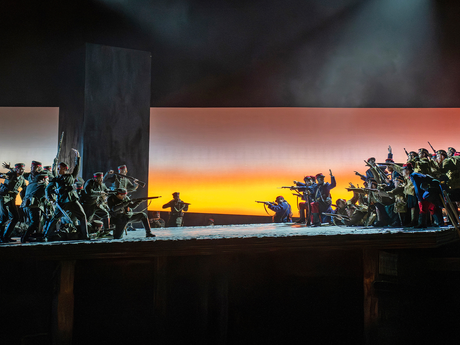 Silent Night visitor view at Metropolitan Opera House