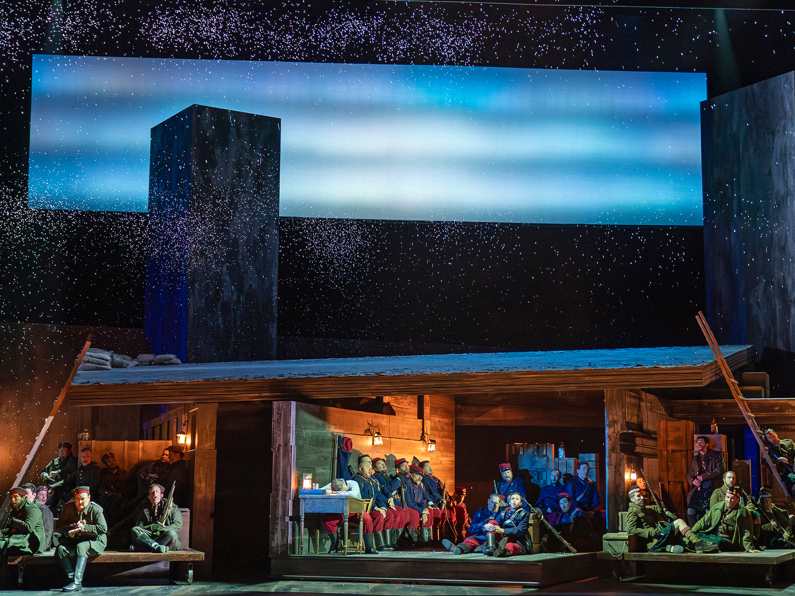 Silent Night visitor view at Metropolitan Opera House
