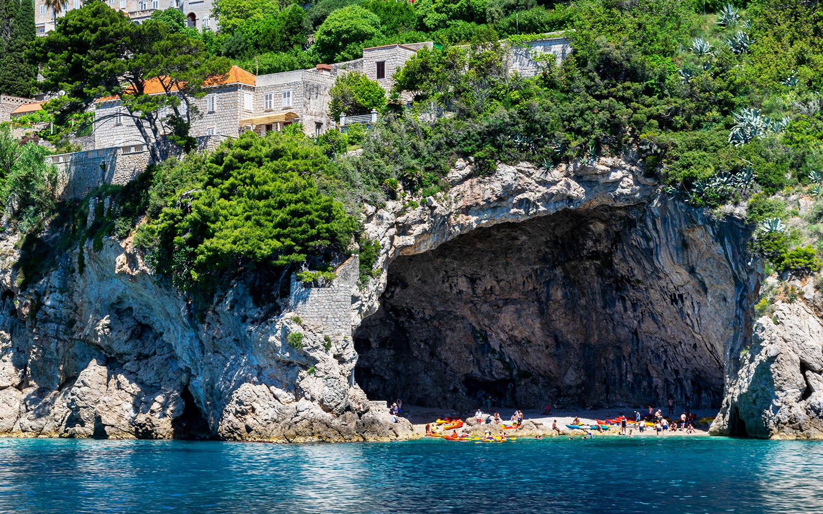 From Dubrovnik: Guided Sunset Sea Kayaking with Wine — gallery 4