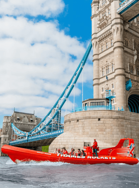 London: Thames Rockets Speedboat Experience — main image