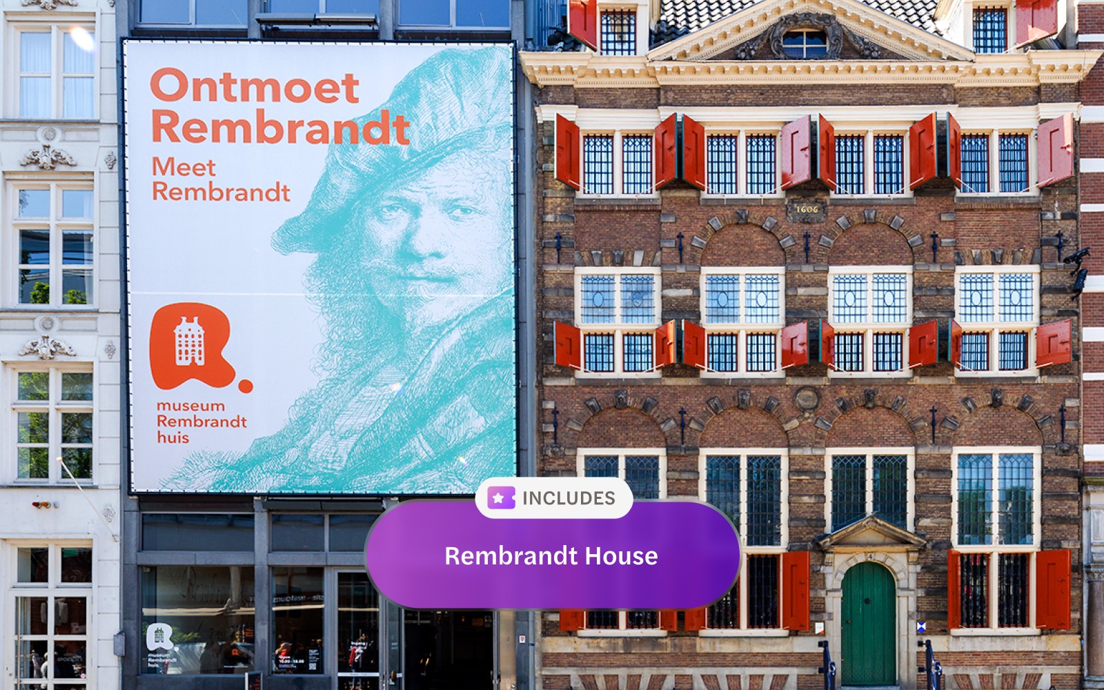 IAmsterdam Card: Access to Rembrandt House Museum & 70+ Attractions