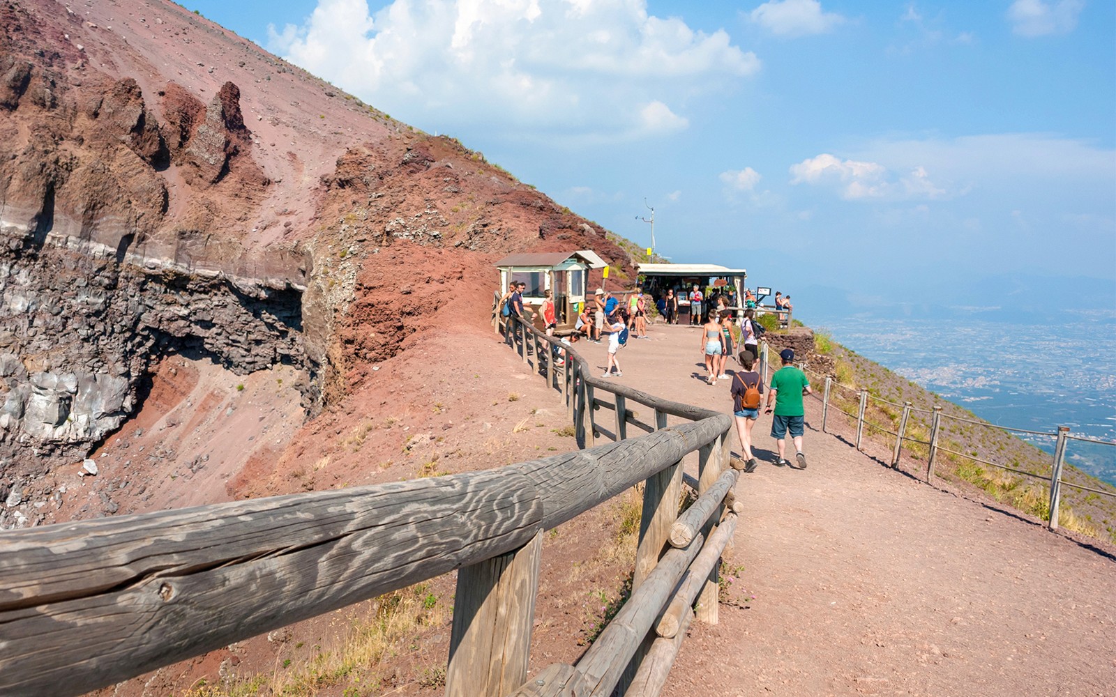 From Pompeii: Mount Vesuvius & Herculaneum or Pompeii Day Trip