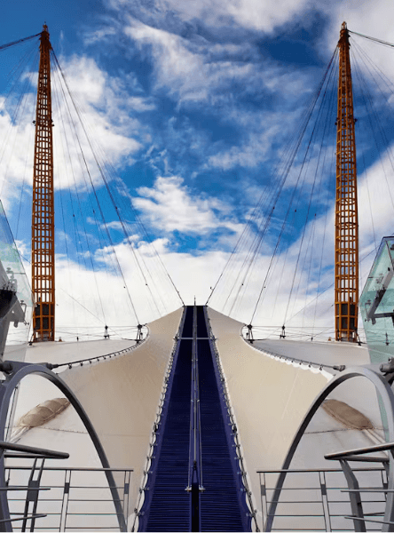 Up at The O2 Climb — main image