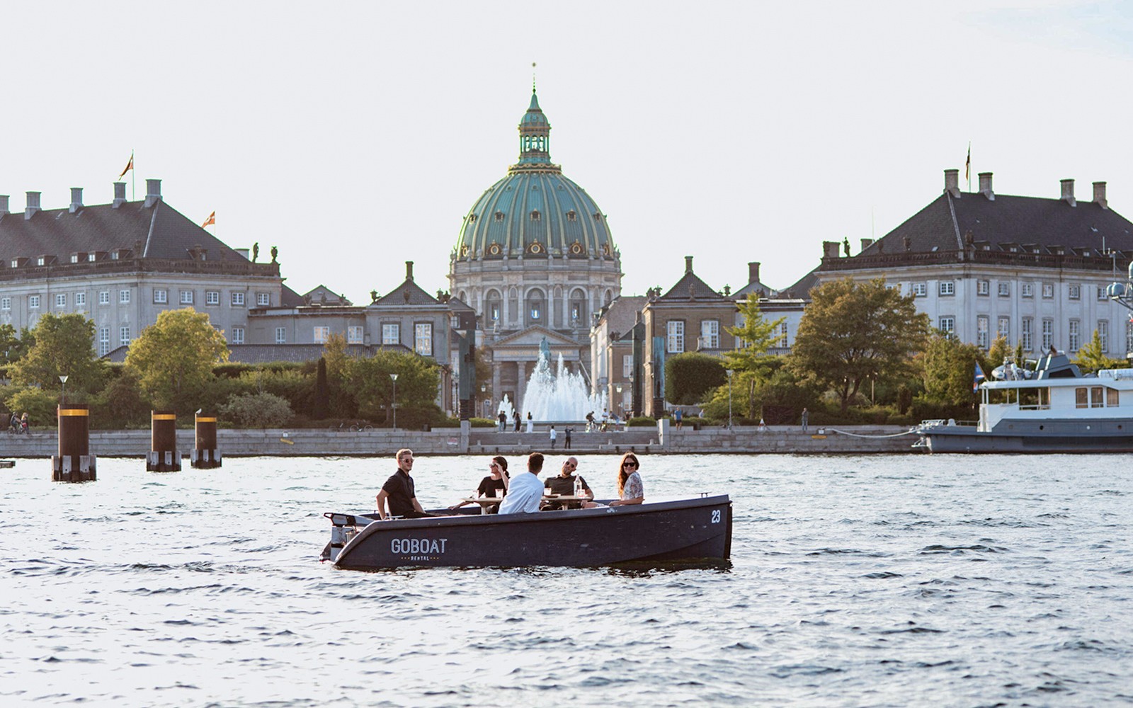 1/2/3-Hour Copenhagen Small Boat Rental