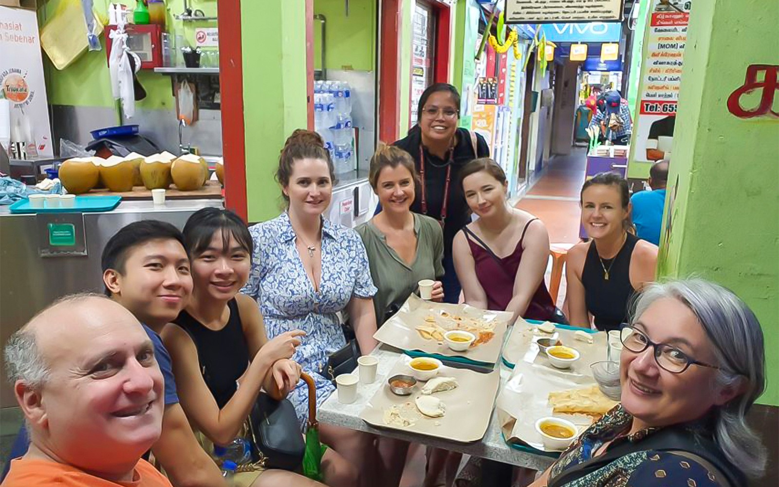 Guided Food Tasting Tour of Little India Hawker Street Singapore