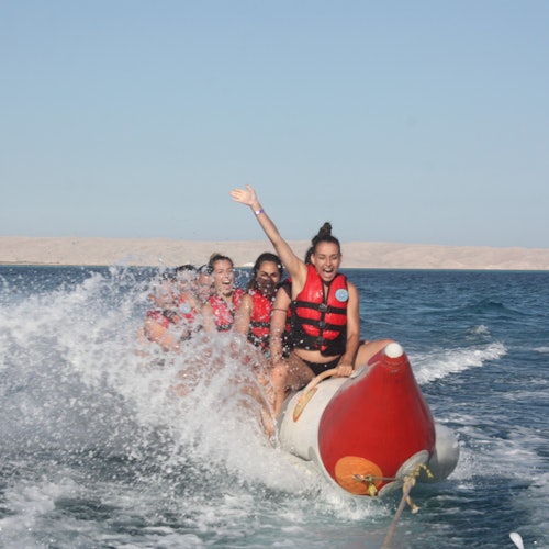 Orange Bay: Guided Boat Tour + Snorkeling & Water Sports + Transfer + Lunch — gallery 4