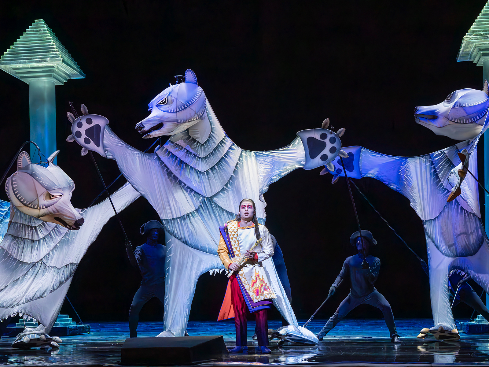 The Magic Flute visitor view at Metropolitan Opera House