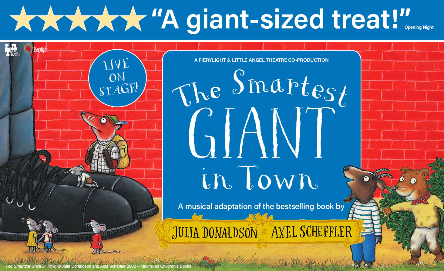 The Smartest Giant in Town tickets at St. Martin's Theatre