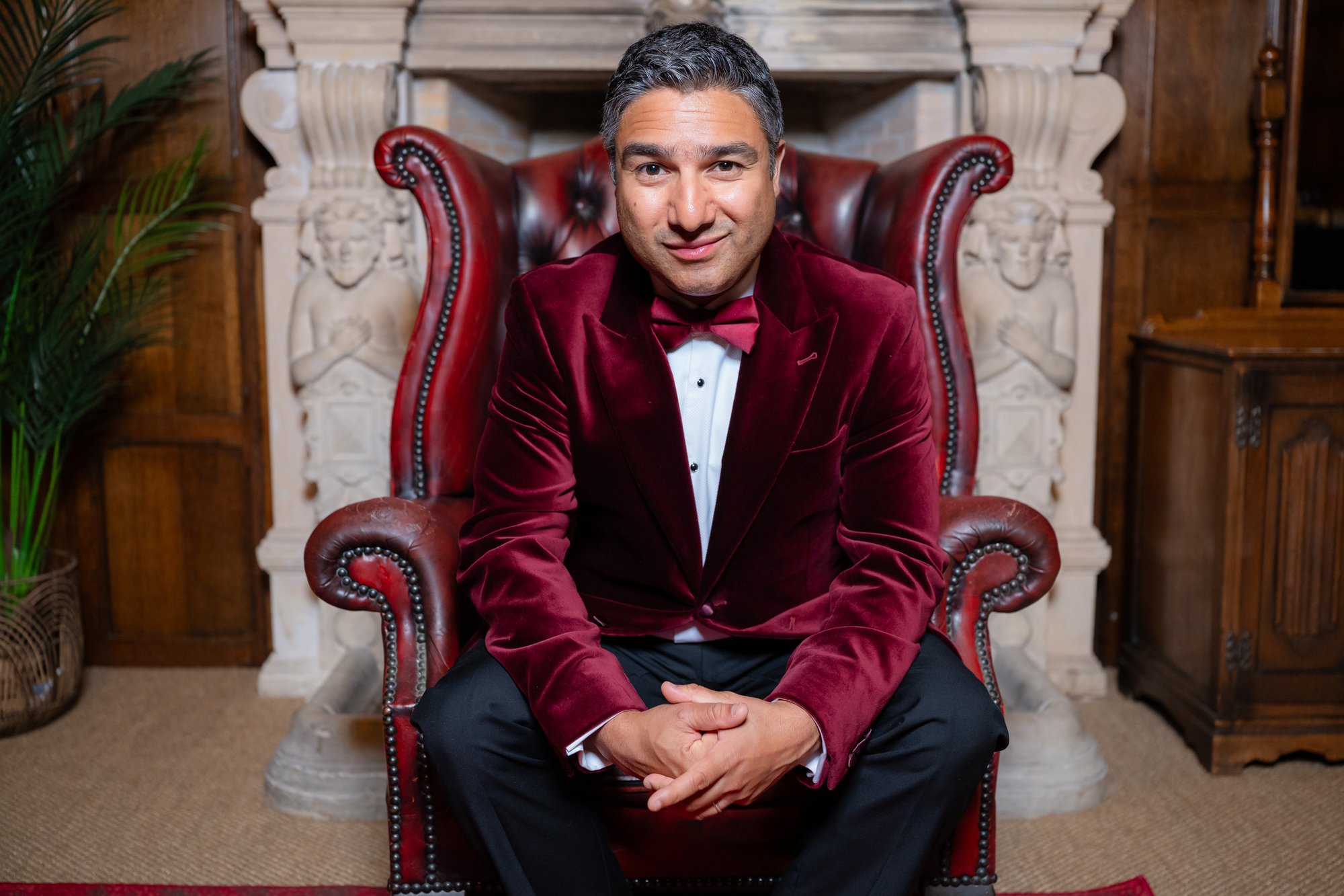 Nick Mohammed, who plays The Host in The Traitors: Acts of Betrayal