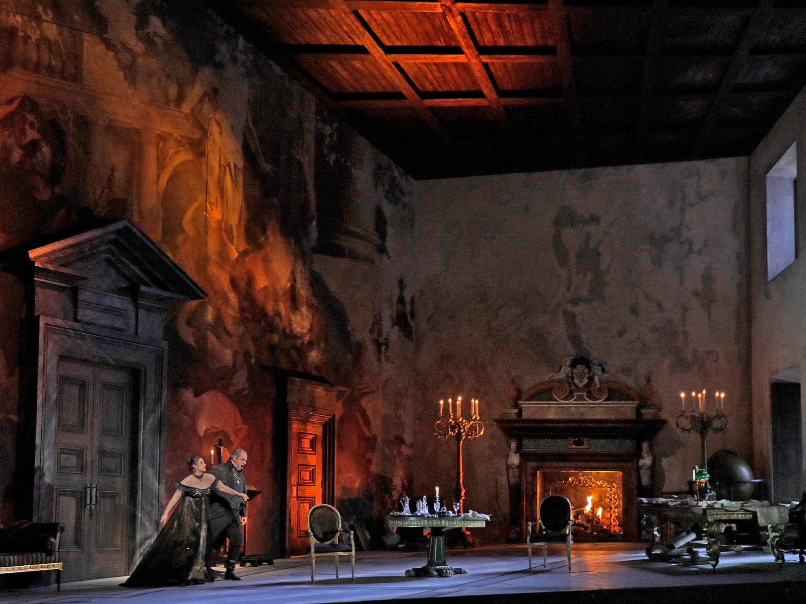 Tosca visitor view at Metropolitan Opera House