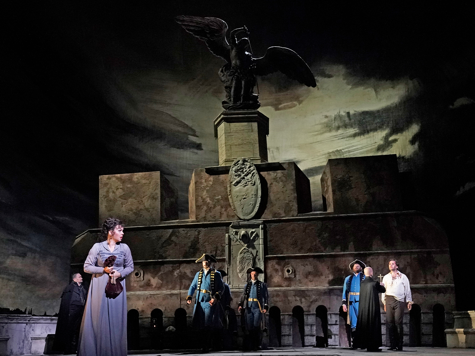 Tosca visitor view at Metropolitan Opera House