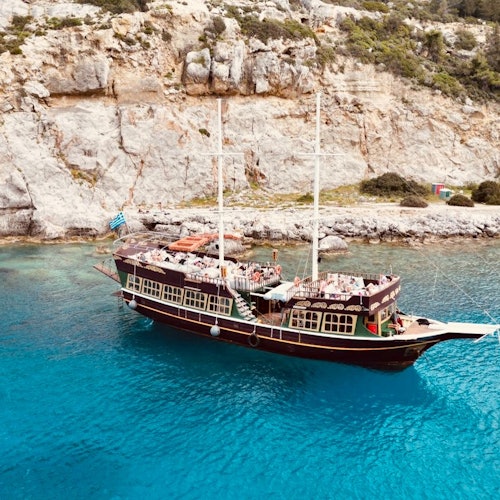 Rhodes: Sunset Cruise with Greek BBQ and Unlimited Drinks — gallery 1