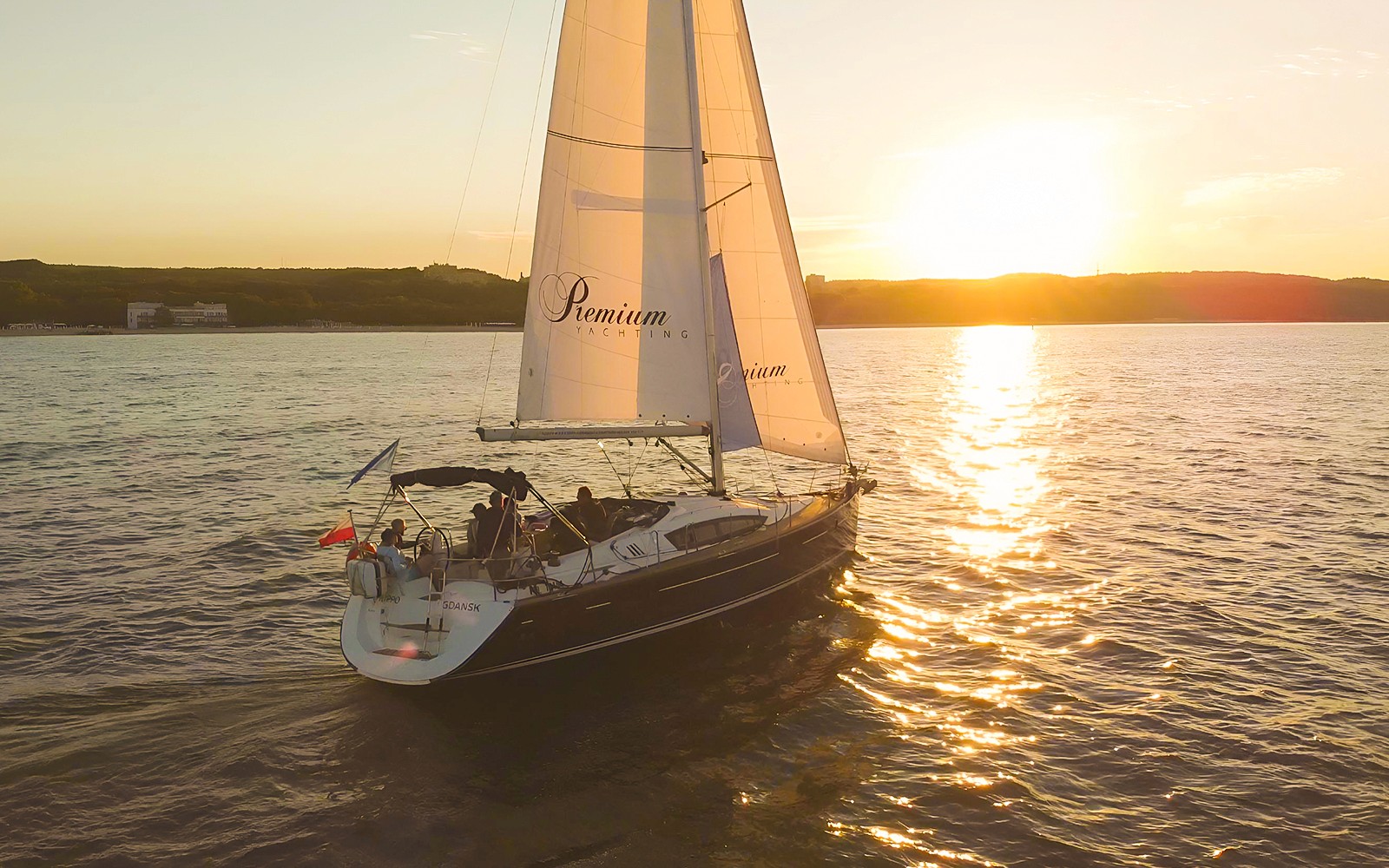 From Sopot: Sunset Cruise from the Pier with Prosecco — gallery 1
