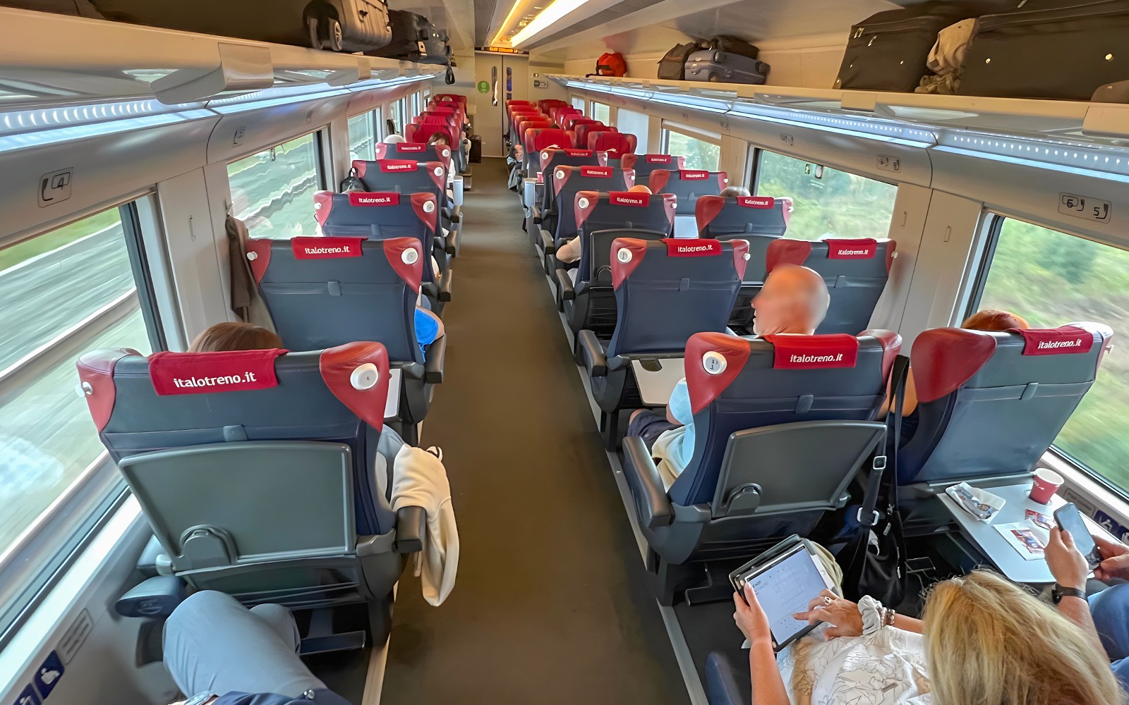 Train Transfer: Rome to Florence by Italo
