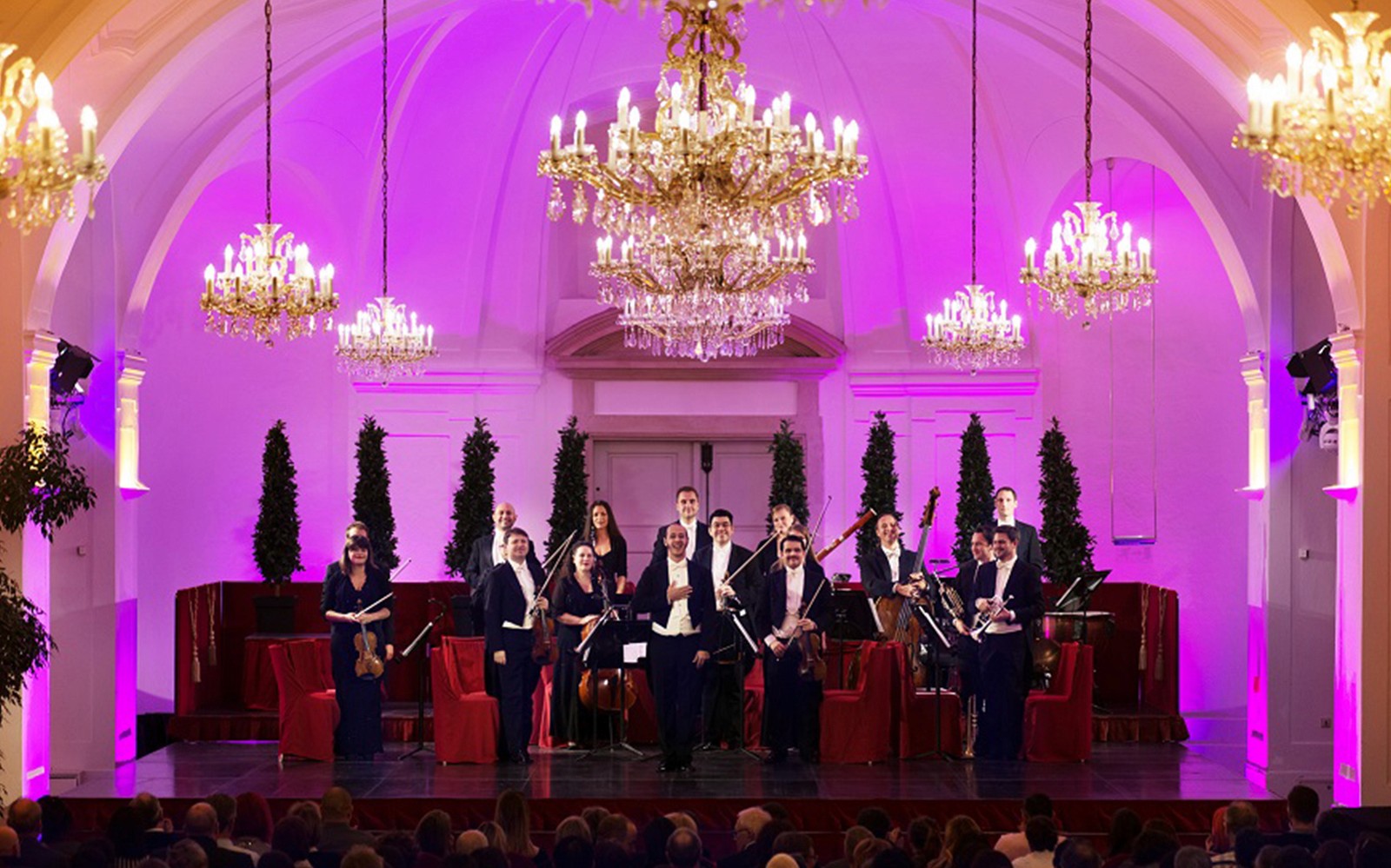 Schönbrunn Palace: Mozart & Strauss Concert with 3-Course Dinner — gallery 1