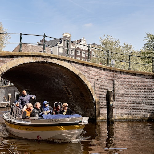 Amsterdam: Open Boat Tour