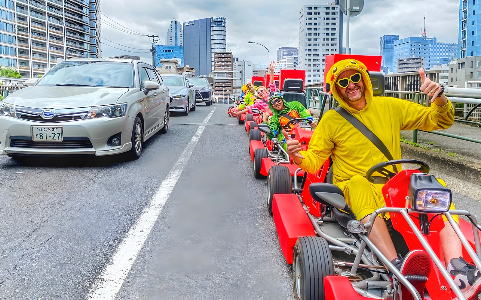 Tokyo: Rainbow Bridge & Tokyo Bay 120-Min Go-Karting Experience by STREET KART