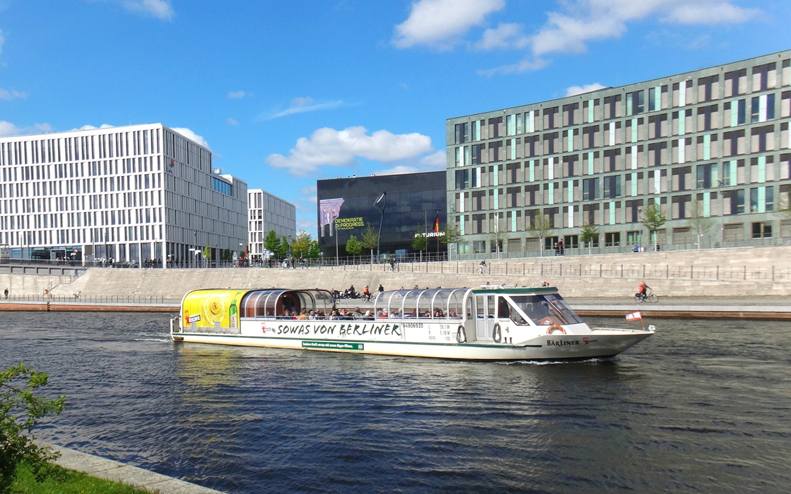 1-Hour Berlin City Highlights Sightseeing Cruise — gallery 2