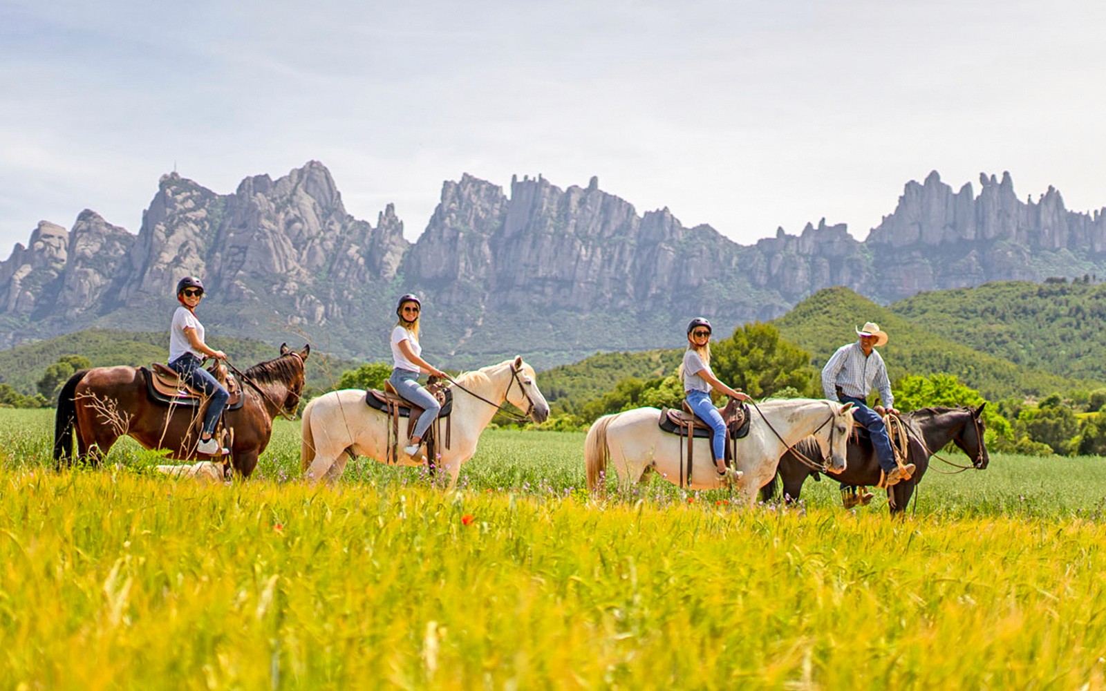 From Barcelona: Montserrat Day Trip & Horseback Riding — gallery 1