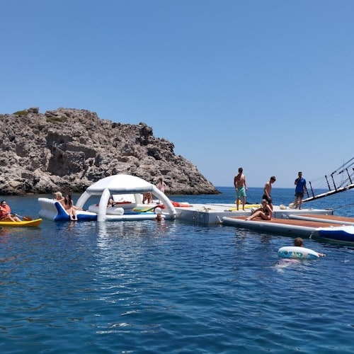 Rhodes: Boat Cruise + Snorkeling + Lunch