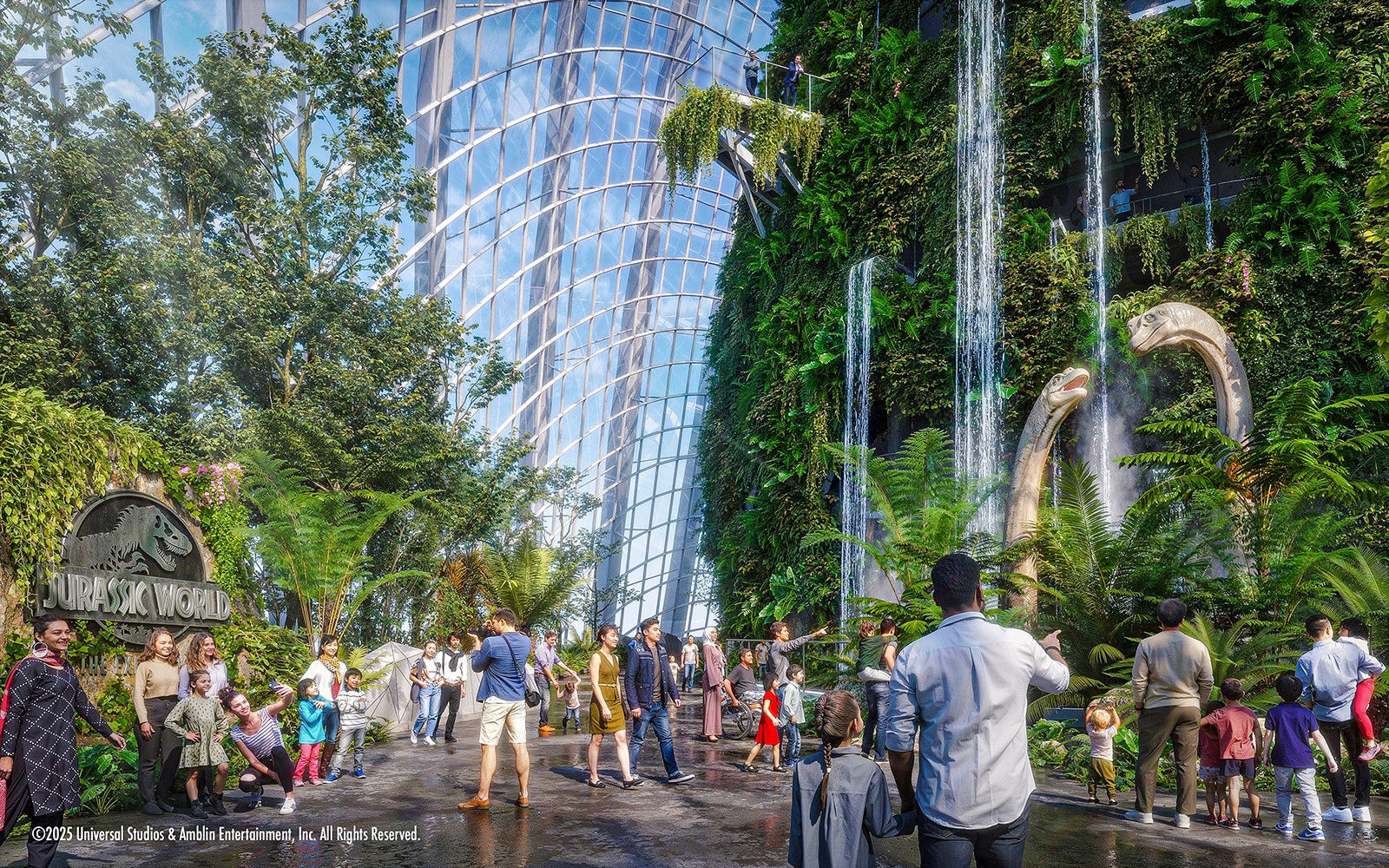 Gardens by the Bay Tickets: Cloud Forest (Jurrasic World Experience) + Flower Dome + Floral Fantasy — gallery 2