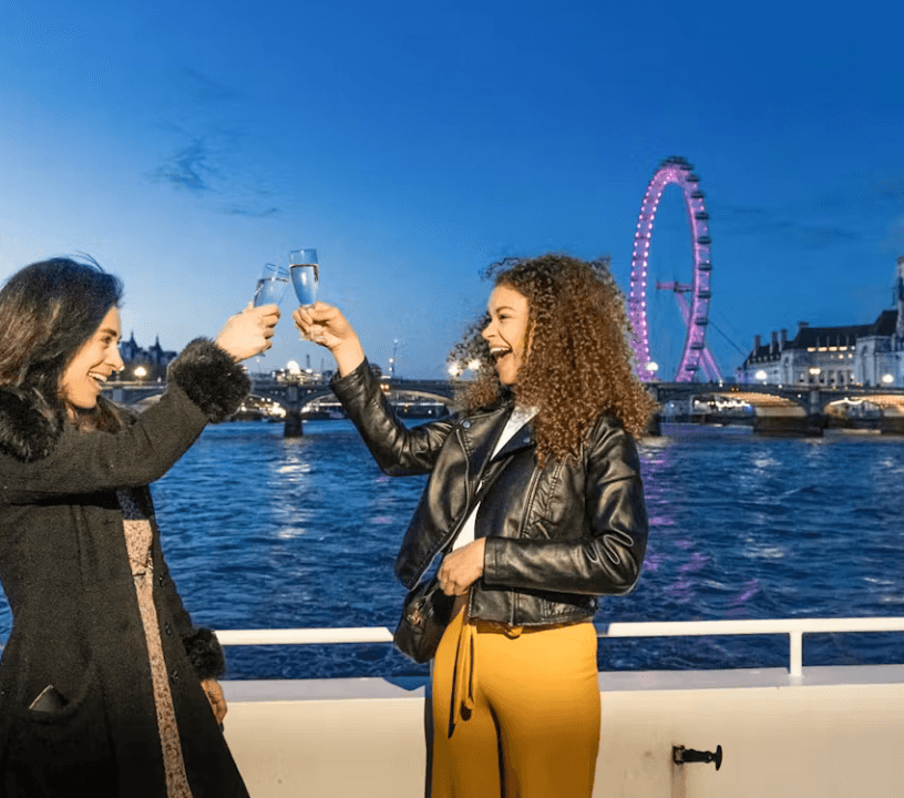 Thames River Evening Cruise with Sunset Views, Sparking Wine & Canapés — gallery 2