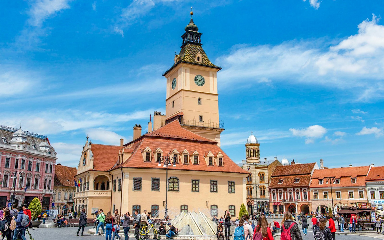 From Bucharest: Bran Castle, Peles Castle, & Brasov Small-Group Guided Tour
