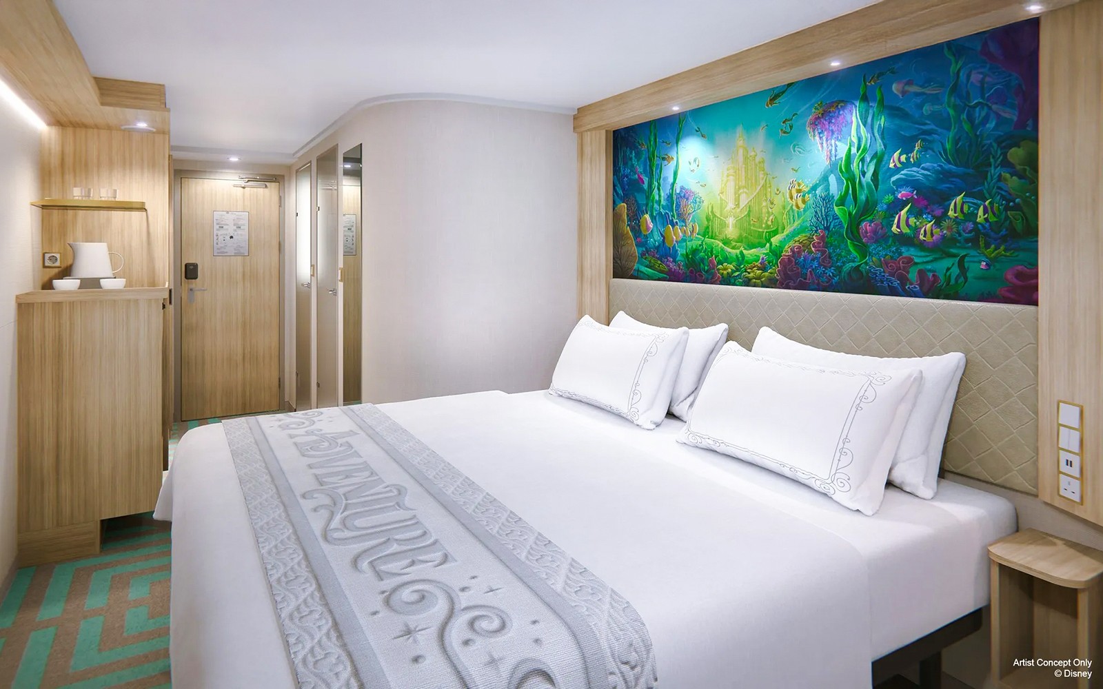 3 or 4-Night Disney Adventure Cruise: Inside Staterooms