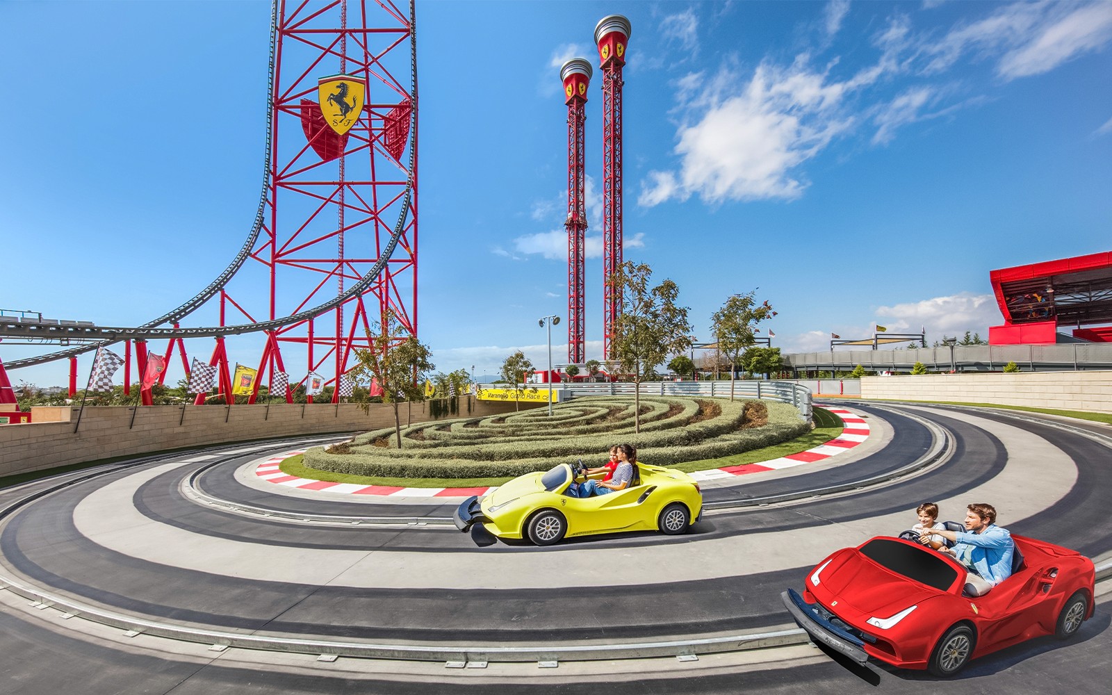3-Day Pass: PortAventura Park + Ferrari Land + Caribe Aquatic Park