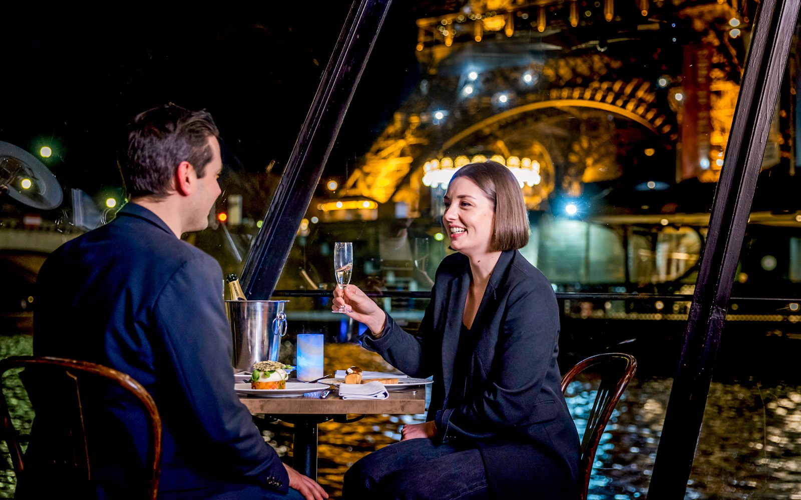 La Marina Seine River Dinner Cruise with French Menu — gallery 1