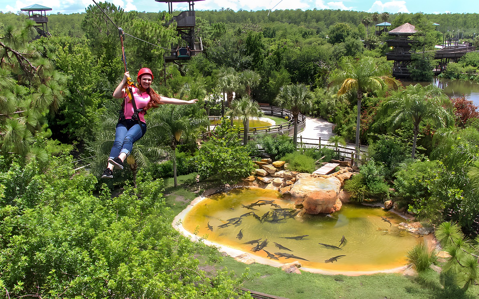 Gatorland Tickets with Screamin’ Gator Zip Line Access — gallery 1