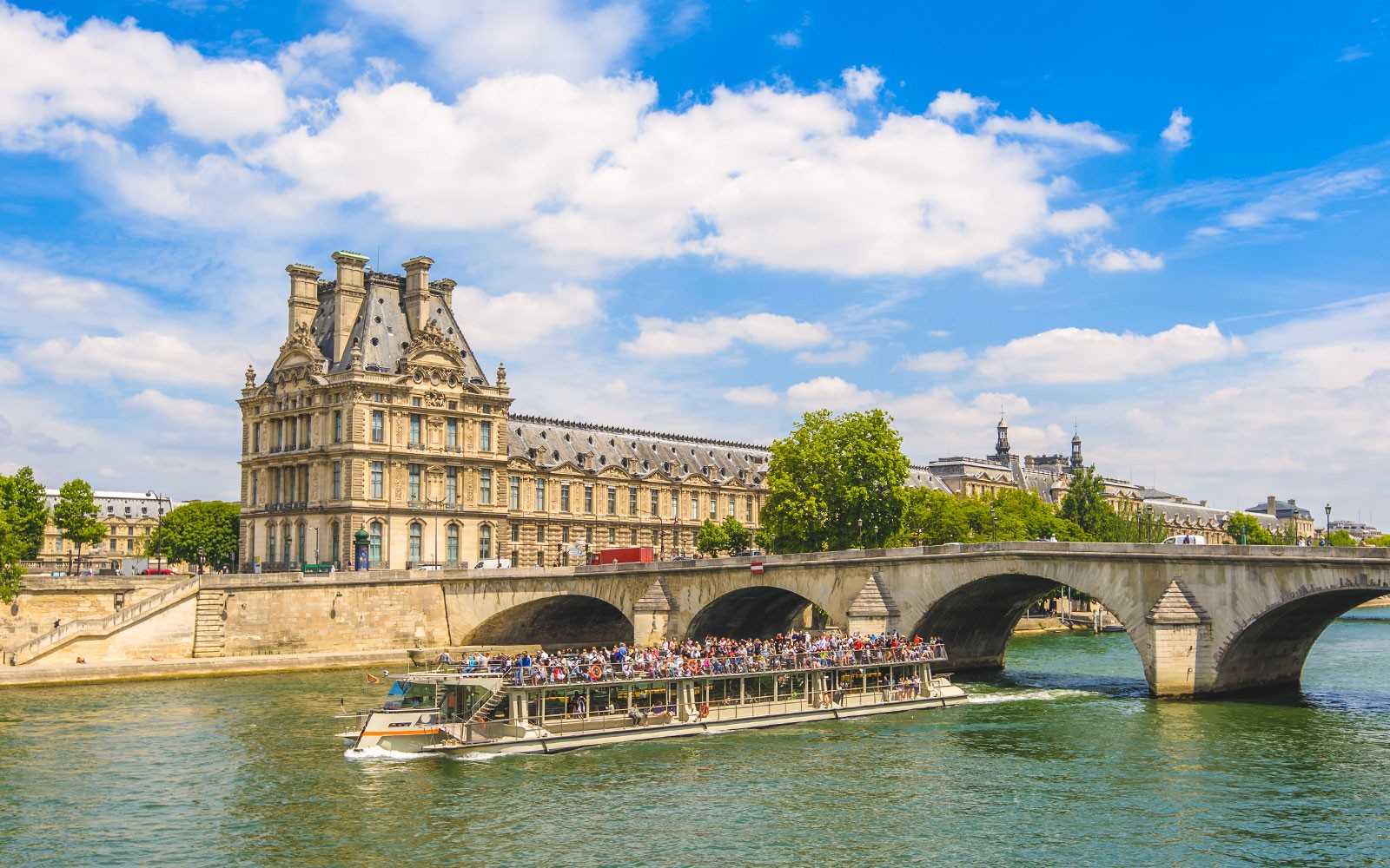 Seine River Cruise from Pont de l'Alma with Sparkling Champagne