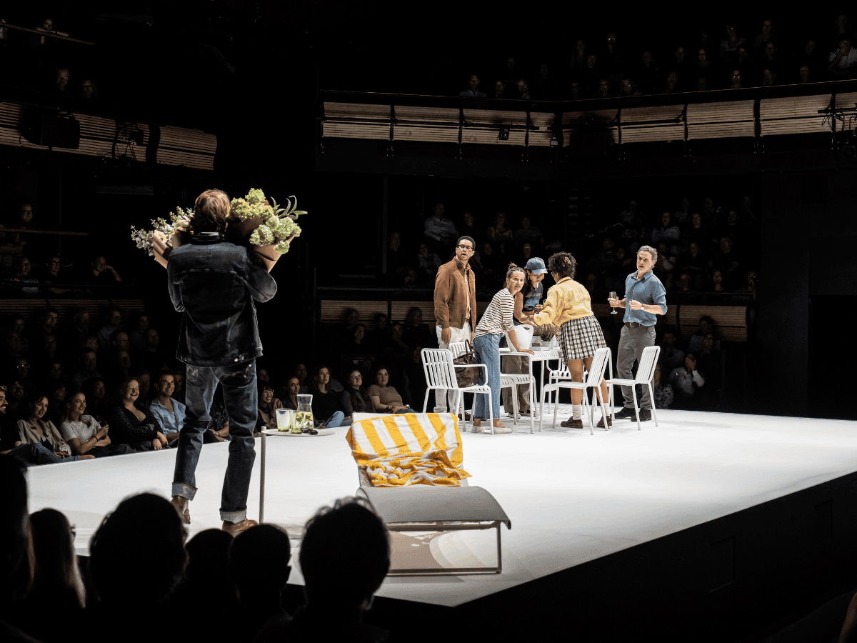 The Lady from the Sea visitor view at Bridge Theatre