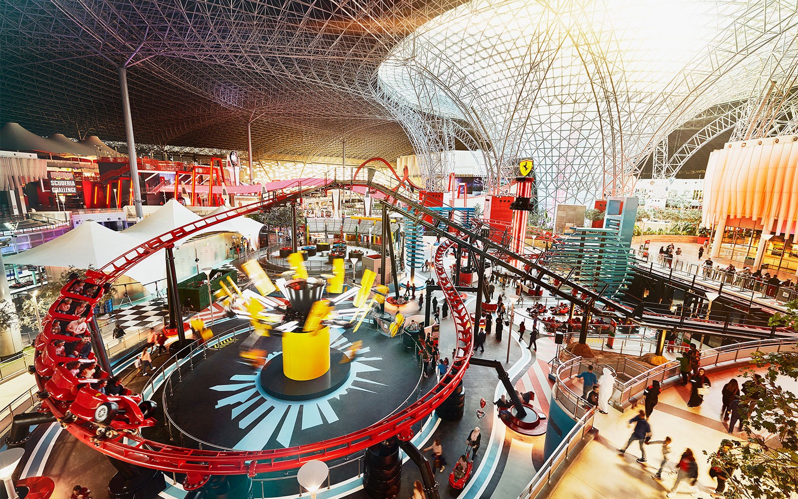 Ferrari World Abu Dhabi Driving Experiences with Free Photos & Videos