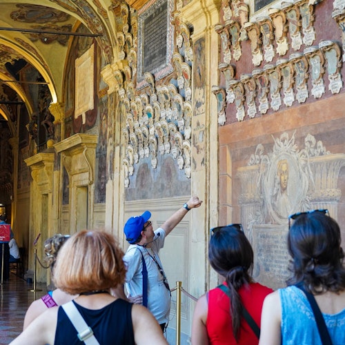 Archiginnasio of Bologna: Fast Track Ticket + Guided Tour + Wine Tasting — gallery 1