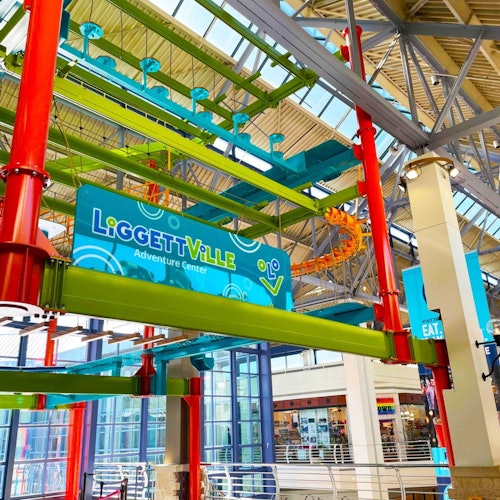 LiggettVille San Antonio: Fast Track + High Ropes Course, Zip Rail & Wall Climb — gallery 1
