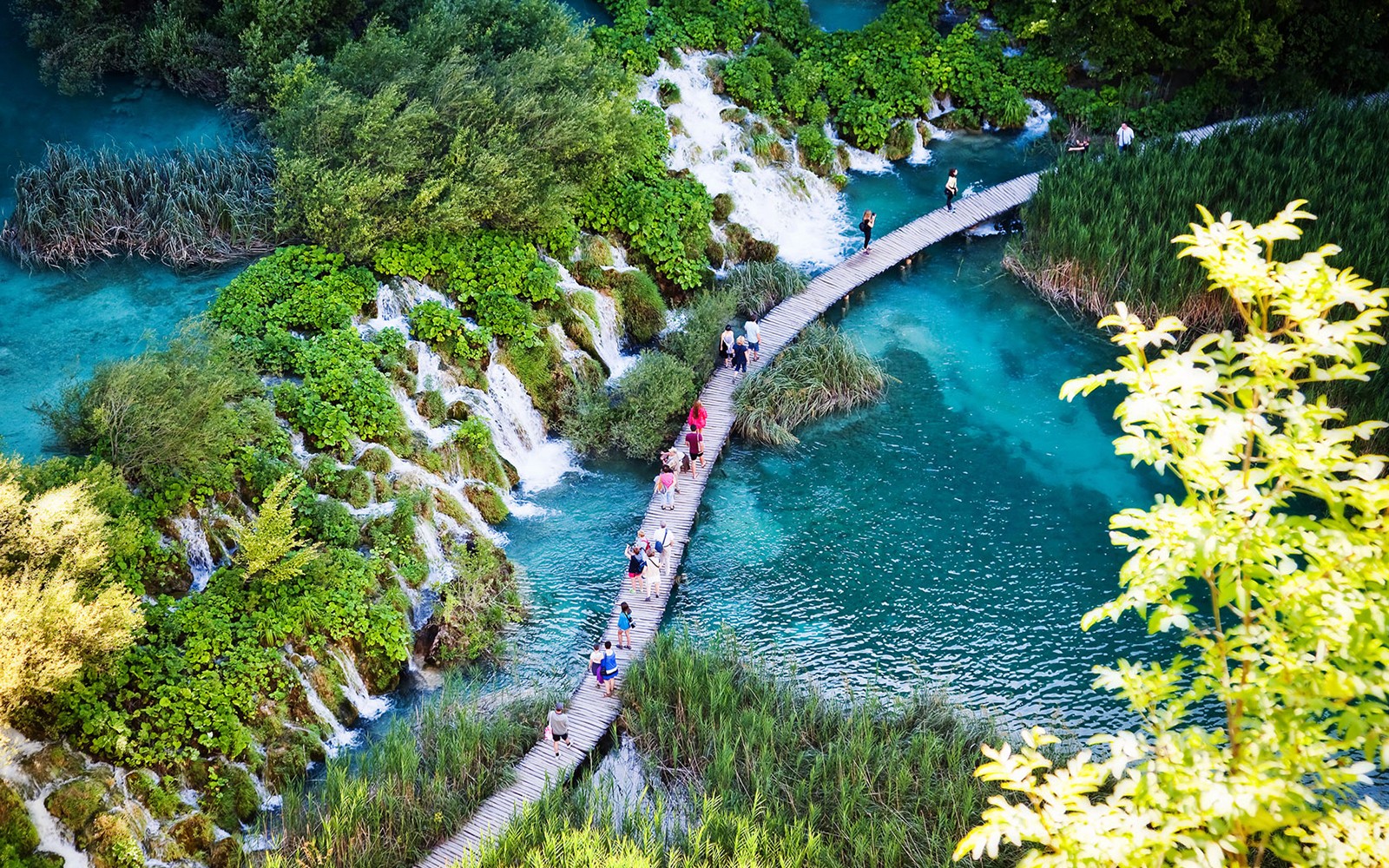 Plitvice Lakes National Park Entry with Panoramic Train & Boat Ride