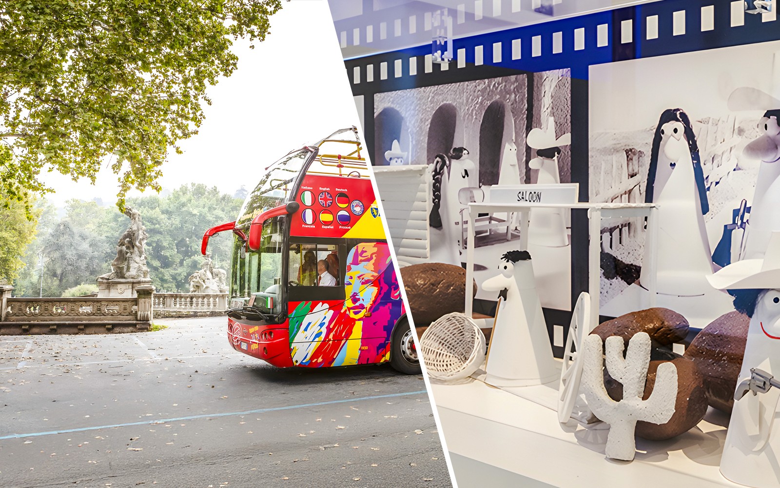 Combo: Turin Hop-on Hop-off Bus Tour + Lavazza Museum Tickets