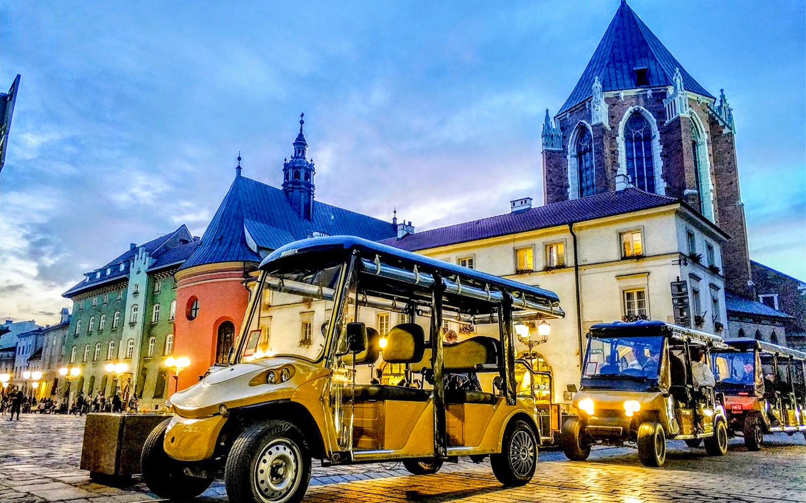 Krakow: Kazimierz Quarter and Former Jewish Ghetto  Sightseeing by Golf Cart: Guided Tour — gallery 1