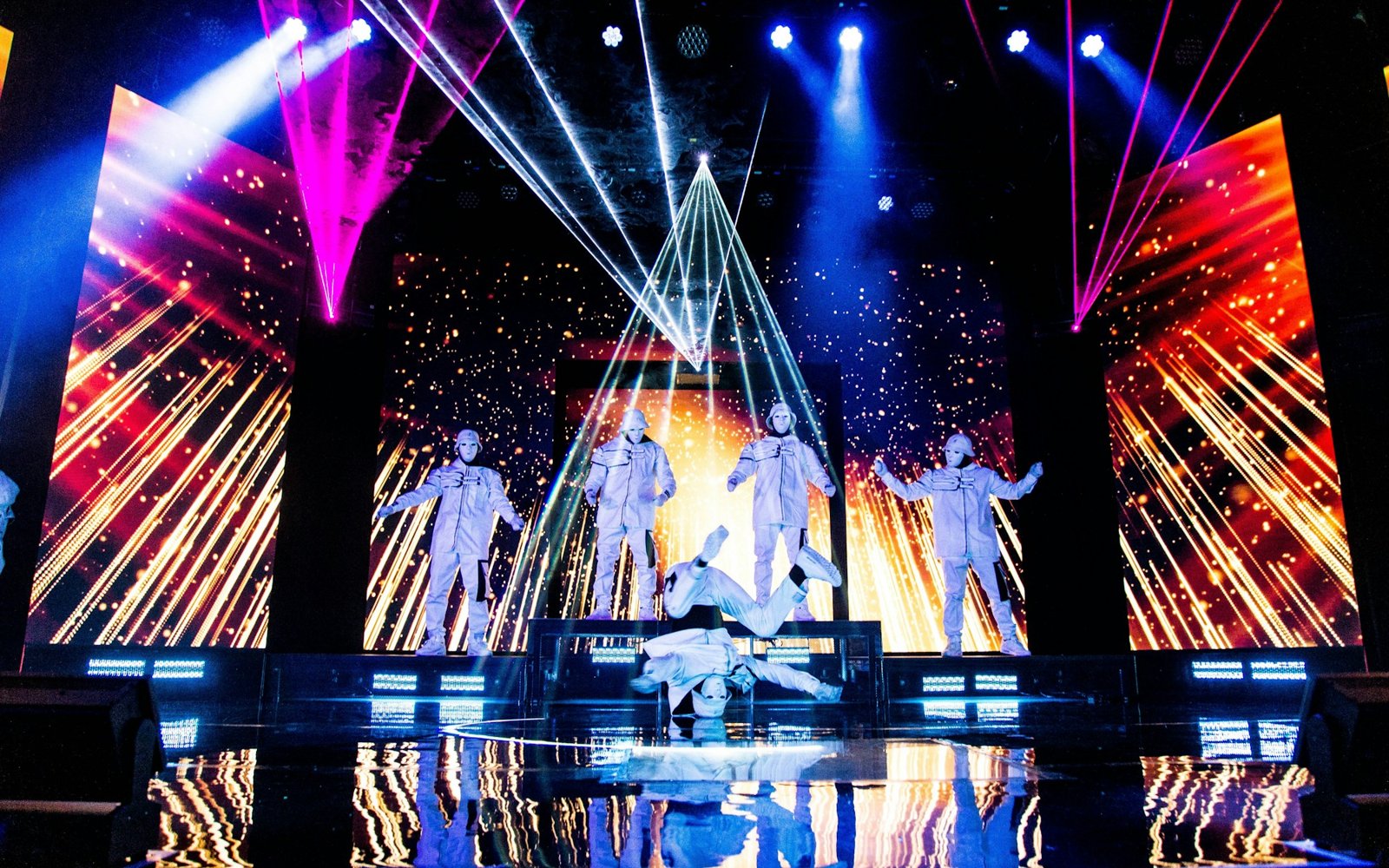 Jabbawockeez visitor view at MGM Grand