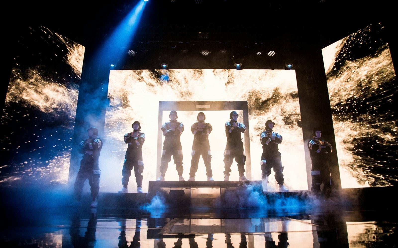 Jabbawockeez visitor view at MGM Grand