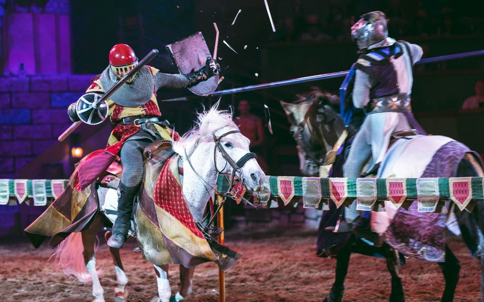 Tournament of Kings visitor view at Excalibur Hotel & Casino