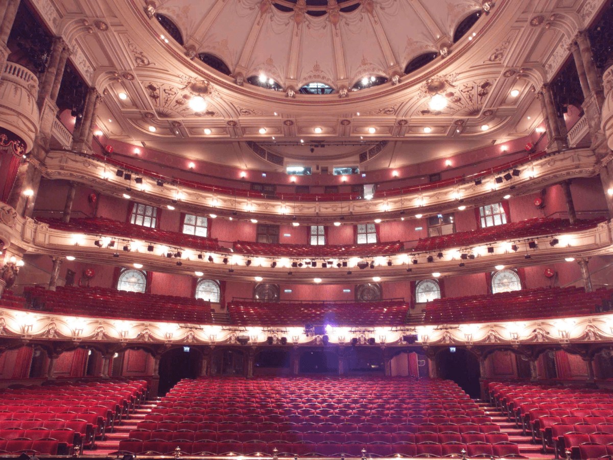 The auditorium of the London Coliseum
