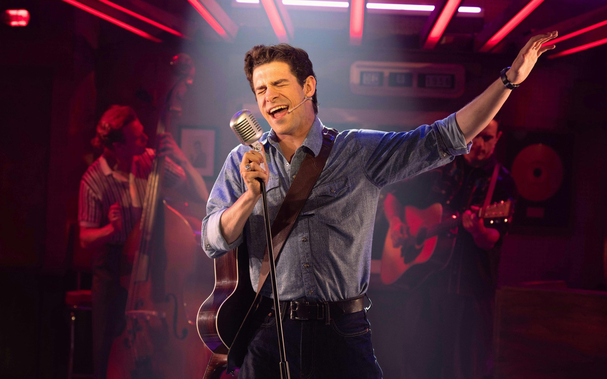 Elvis Presley singing in Million Dollar Quartet