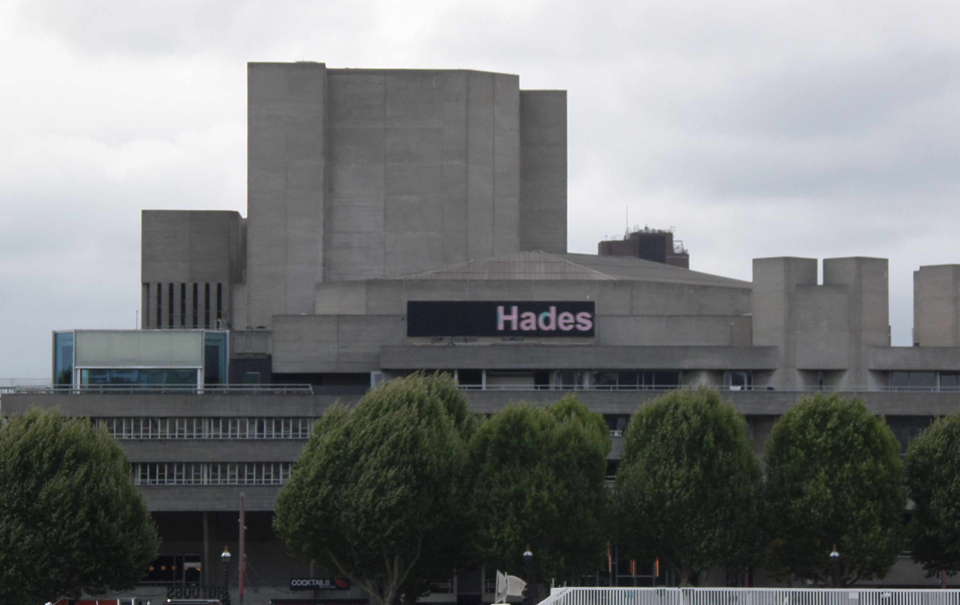 Inside National Theatre — view 1
