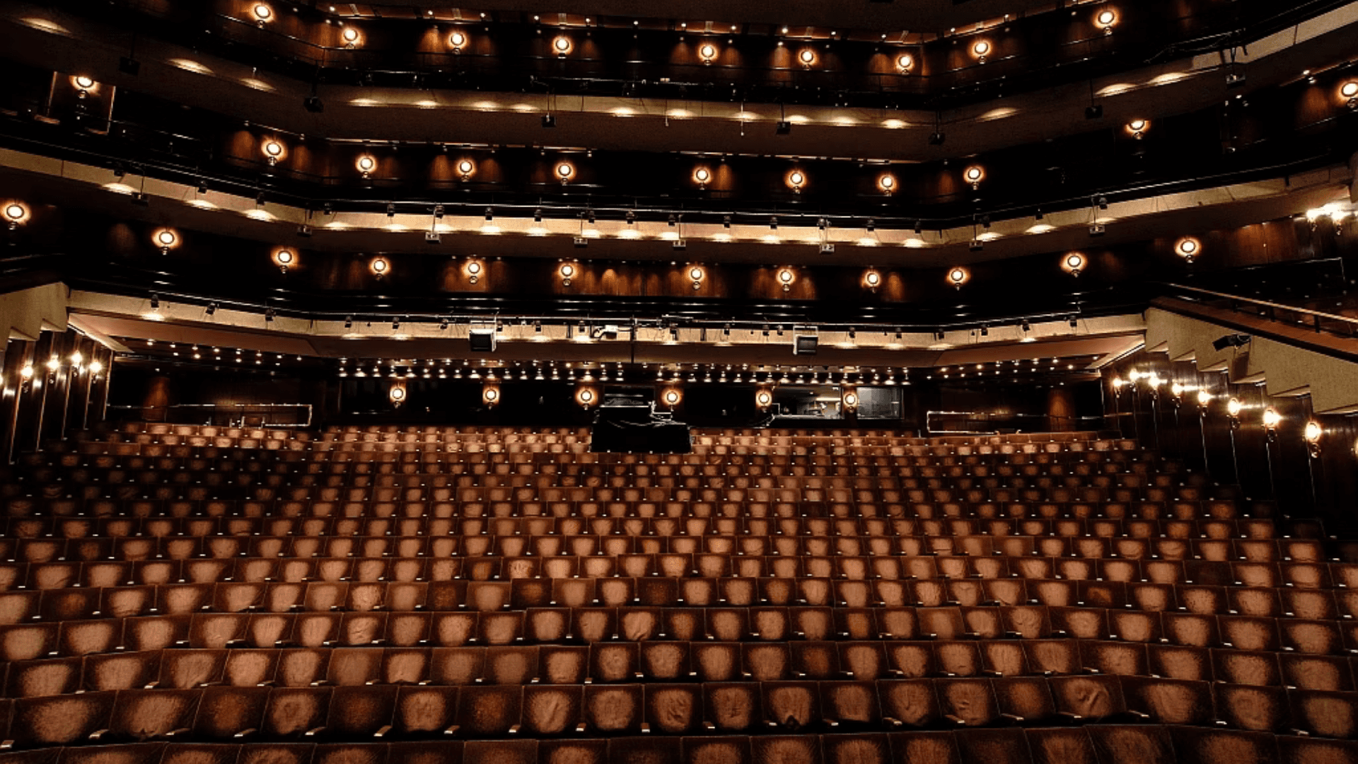Inside Barbican Theatre — view 2