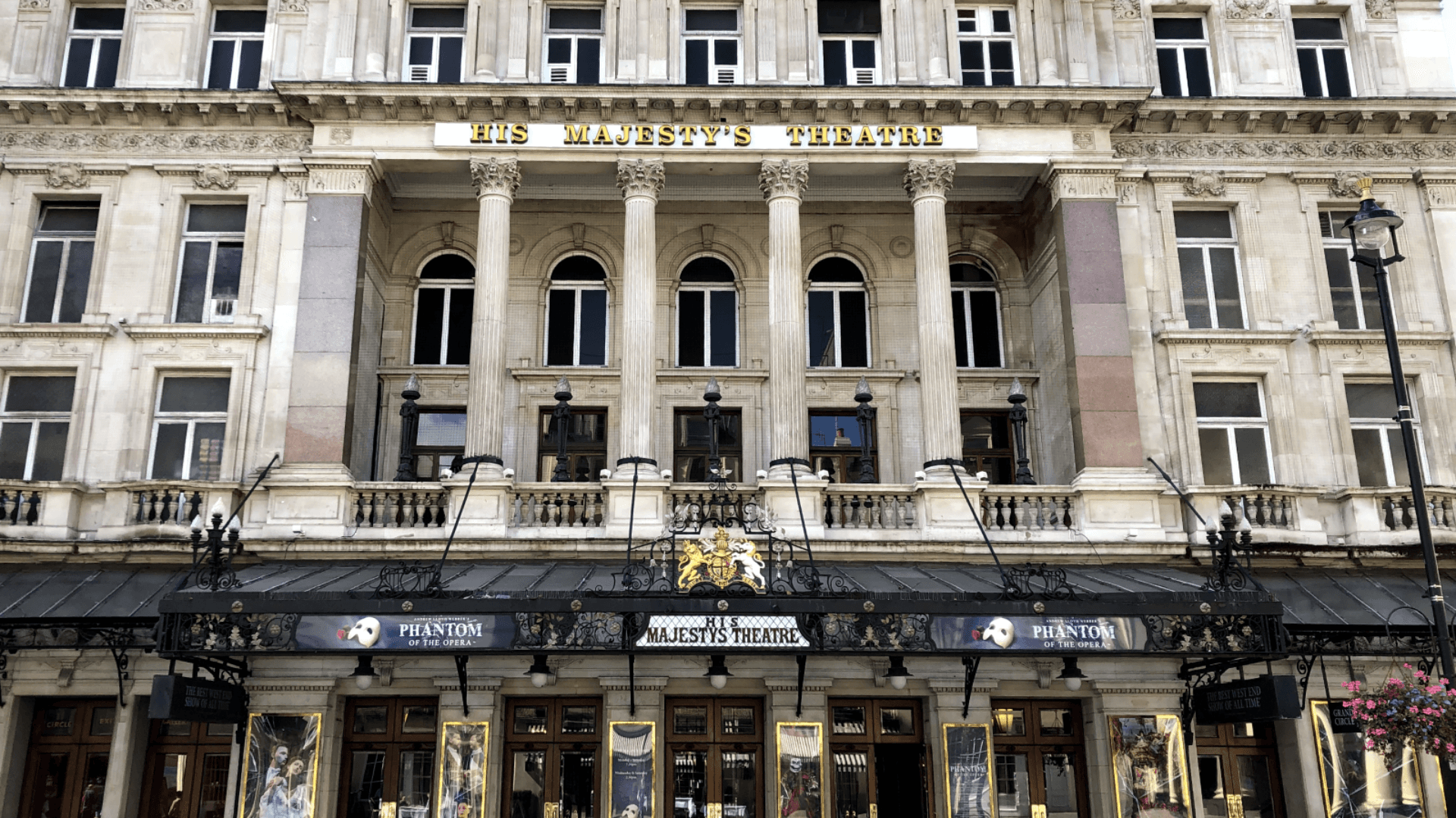 Inside His Majesty's Theatre — view 2